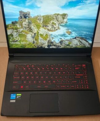 MSI GF63 i5 10300H 8/512 RTX 1650 15" FHD 144Hz