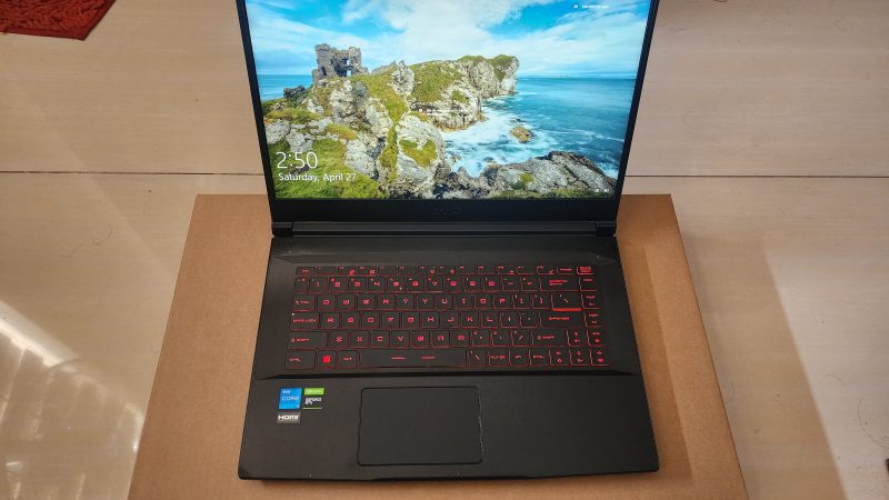 MSI GF63 i5 10300H 8/512 RTX 1650 15" FHD 144Hz